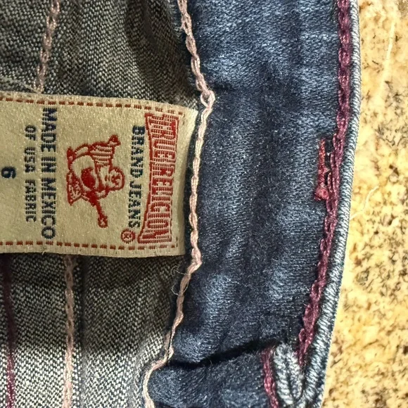 True Religion Blue- Kids Washed Jeans - Picture 7 of 7